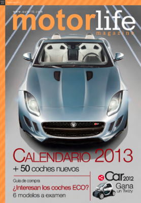 Calendario de novedades para 2013